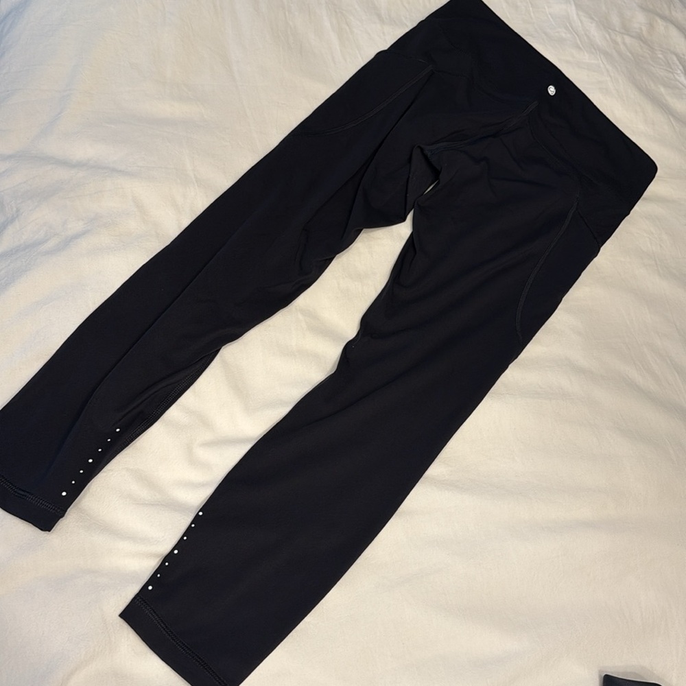 Black High-Waisted Leggings CRZ yoga size 8/10